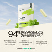 Clear+: 94% beoordeelt ons met 4-5 sterren op Trustpilot