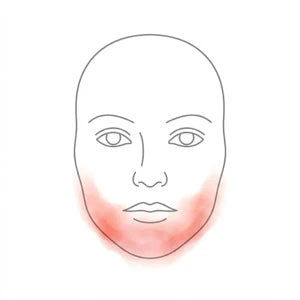 Jawline & chin